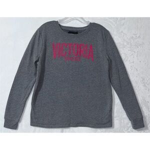 Victoria's Secret Women's Gray Sport Pullover Sweatshirt Size S